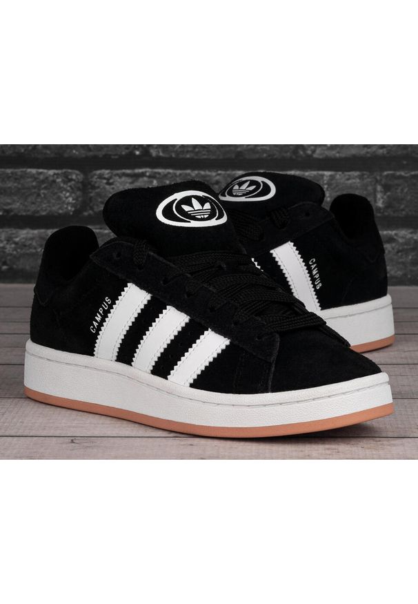 Buty damskie sportowe sneakersy Adidas ORYGINALS CAMPUS. Kolor: czarny, biały, wielokolorowy. Model: Adidas Campus
