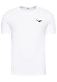 Reebok T-Shirt Identity GL3146 Biały Regular Fit. Kolor: biały. Materiał: bawełna