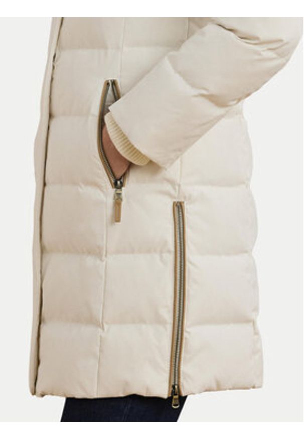 Lauren Ralph Lauren - LAUREN RALPH LAUREN Kurtka puchowa 297957509002 Écru Regular Fit. Materiał: syntetyk