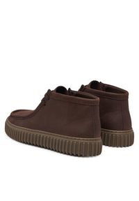 Clarks Półbuty Torhill Hi 26327242 Brązowy. Kolor: brązowy. Materiał: skóra, nubuk #2