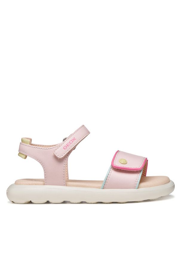 Sandały Geox. Kolor: różowy