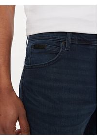 Wrangler Szorty jeansowe Texas 112350904 Granatowy Regular Fit. Kolor: niebieski. Materiał: bawełna