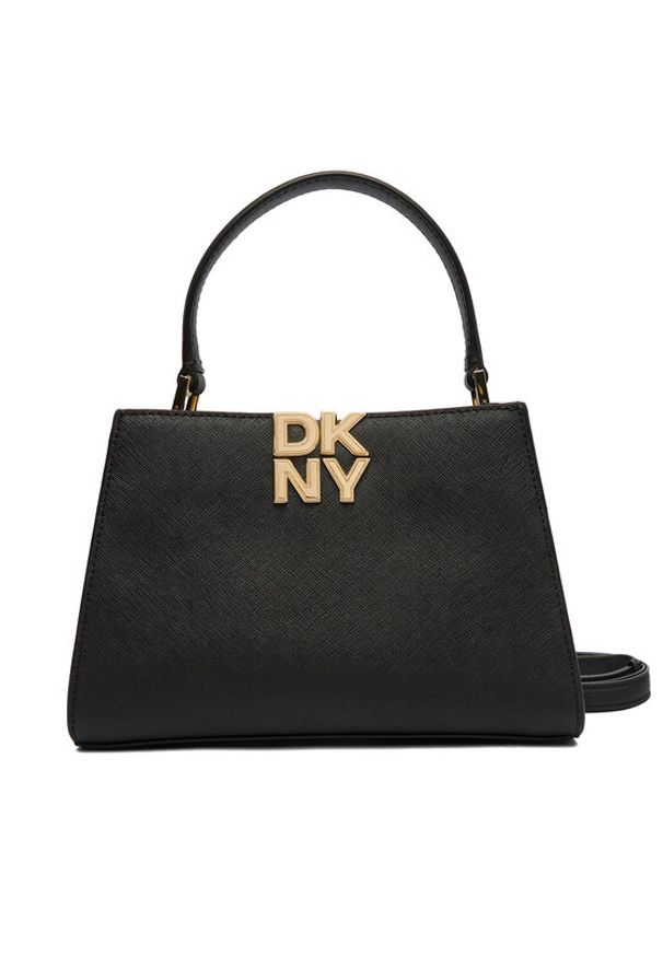 DKNY Torebka Foster R52D1L93 Czarny. Kolor: czarny. Materiał: skórzane