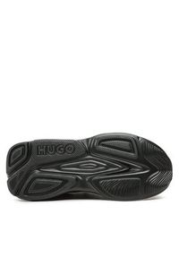 Hugo Sneakersy Leon 50492872 Czarny. Kolor: czarny. Materiał: materiał #2