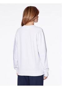 Love Moschino - LOVE MOSCHINO Bluza W649980E 2246 Biały Relaxed Fit. Kolor: biały. Materiał: bawełna #4