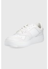 Tommy Jeans sneakersy EM0EM00955.YBR.RETRO.B kolor biały. Zapięcie: sznurówki. Kolor: biały. Materiał: guma #3