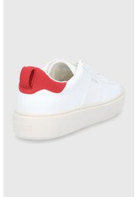 Guess buty kolor biały. Zapięcie: sznurówki. Kolor: biały. Materiał: guma #5