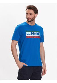 Dolomite T-Shirt 289177-700 Niebieski Regular Fit. Kolor: niebieski. Materiał: bawełna #1