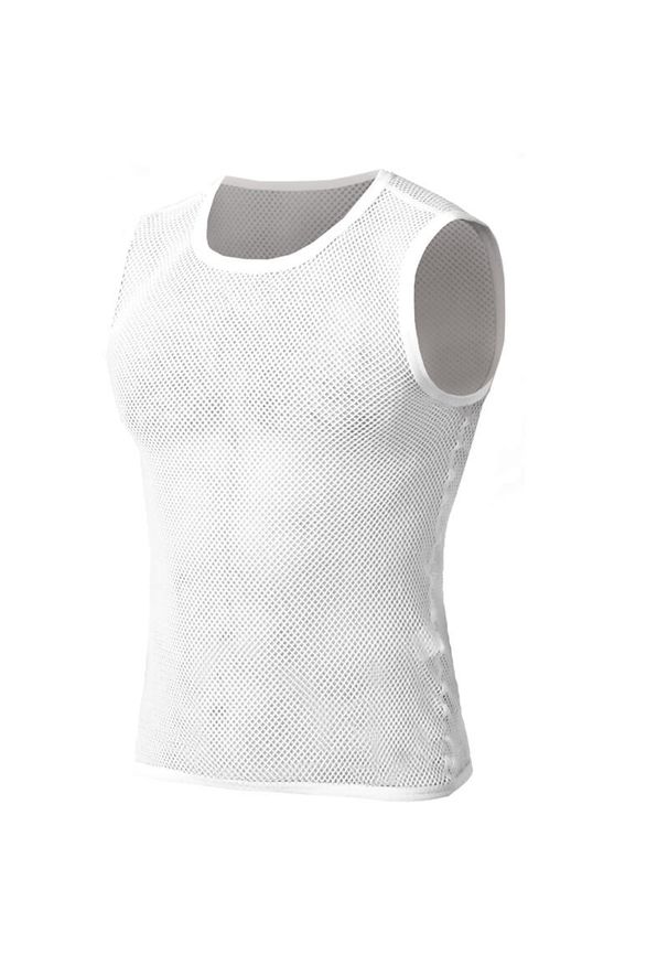 BIOTEX - Kamizelka bez rękawów Biotex-power. Kolor: biały. Długość rękawa: bez rękawów. Sport: kolarstwo