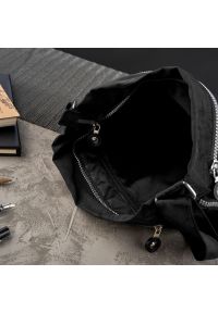 BAG STREET - Raportówka czarna BAGSTREET SP-05-BL. Kolor: czarny. Styl: street. Rodzaj torebki: na ramię #1