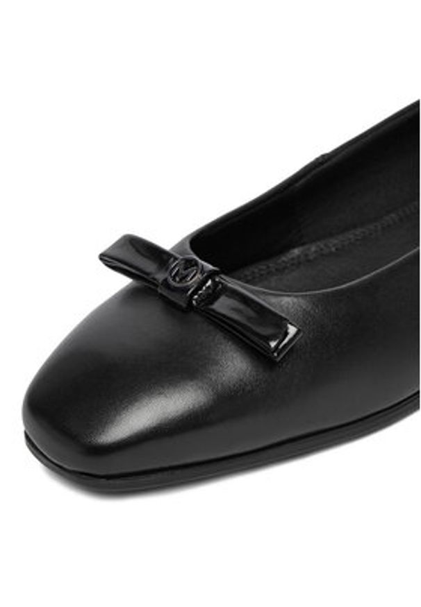 MEXX Baleriny CEO-MX/037C-RST Czarny. Kolor: czarny. Materiał: skóra