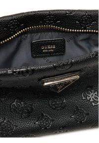 Guess Kosmetyczka Helina Travel TWDP96 40005 Czarny. Kolor: czarny. Materiał: skóra