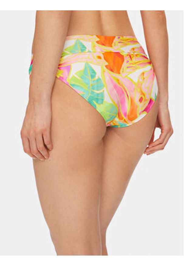 Seafolly Dół od bikini 44320-107 Kolorowy. Materiał: syntetyk. Wzór: kolorowy