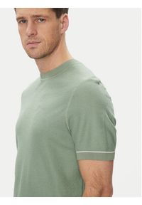 BOSS T-Shirt Jianfranco 50537642 Zielony Regular Fit. Kolor: zielony. Materiał: bawełna #4
