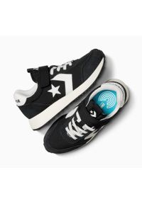 Adidasy Converse Omega Trainer, Dzieci. Okazja: na uczelnię. Kolor: czarny. Materiał: zamsz, materiał. Sport: joga i pilates