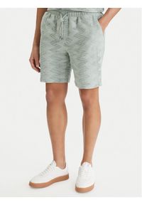 Guess Szorty materiałowe M6GD29 K3237 Zielony Regular Fit. Kolor: zielony. Materiał: bawełna #1