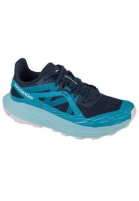 salomon - Buty do chodzenia damskie Salomon Ultra Flow. Zapięcie: sznurówki. Kolor: niebieski. Materiał: materiał, syntetyk, tkanina. Szerokość cholewki: normalna. Sport: turystyka piesza