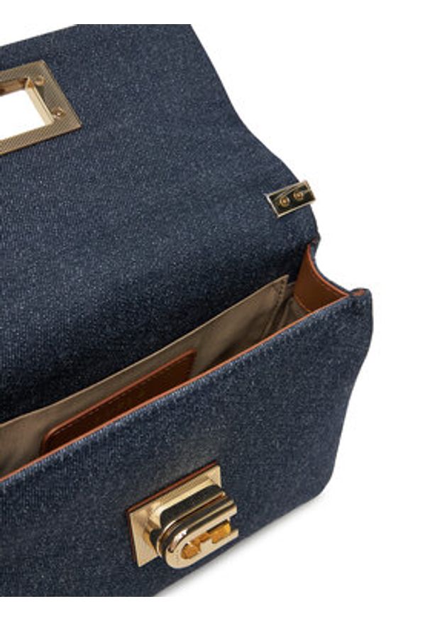 Furla Torebka BAFKACO DE0000 2677S Granatowy. Kolor: niebieski. Materiał: skórzane