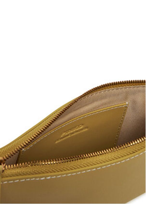 Pinko - PINKO Torebka Flat Horizontal Mini PE 25 PCPL 104277 A2AN Zielony. Kolor: zielony. Materiał: skórzane