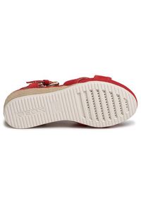 Geox Espadryle D Ischia Corda C D02HHC 00022 C7000 Czerwony. Kolor: czerwony. Materiał: skóra, zamsz #5