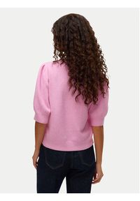 Vero Moda Sweter Doffy 10278313 Różowy Regular Fit. Kolor: różowy. Materiał: syntetyk #2
