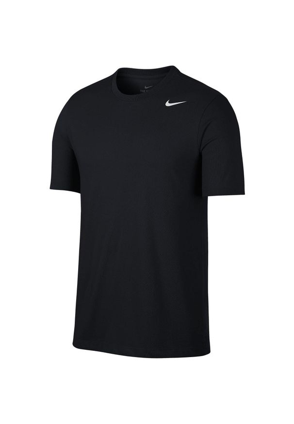 Koszulka treningowa męska Nike M NK Dry Tee Dfc Crew Solid. Kolor: czarny. Technologia: Dri-Fit (Nike)