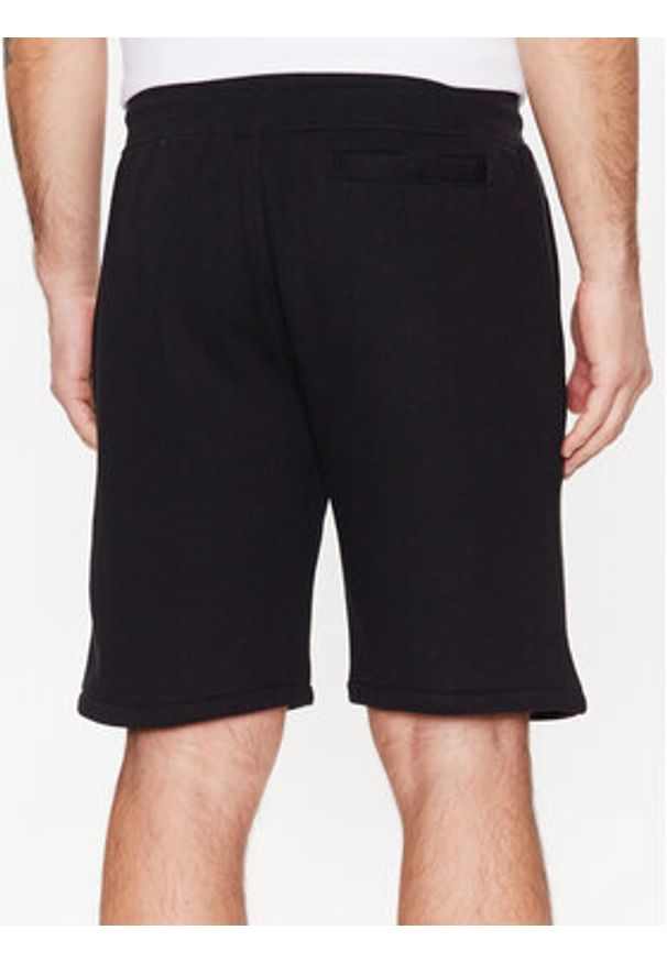Guess Szorty sportowe Aldwin Z2YD04 KAIJ1 Czarny Slim Fit. Kolor: czarny. Materiał: bawełna. Styl: sportowy