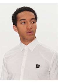 Hugo - HUGO Koszula Ermo 50505315 Biały Slim Fit. Kolor: biały. Materiał: bawełna #2