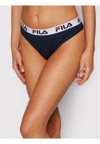 Fila Stringi FU6061 Granatowy. Kolor: niebieski. Materiał: bawełna