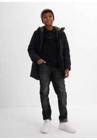 bonprix - Ciepła parka zimowa, hydrofobowa. Kolor: czarny. Sezon: zima #3