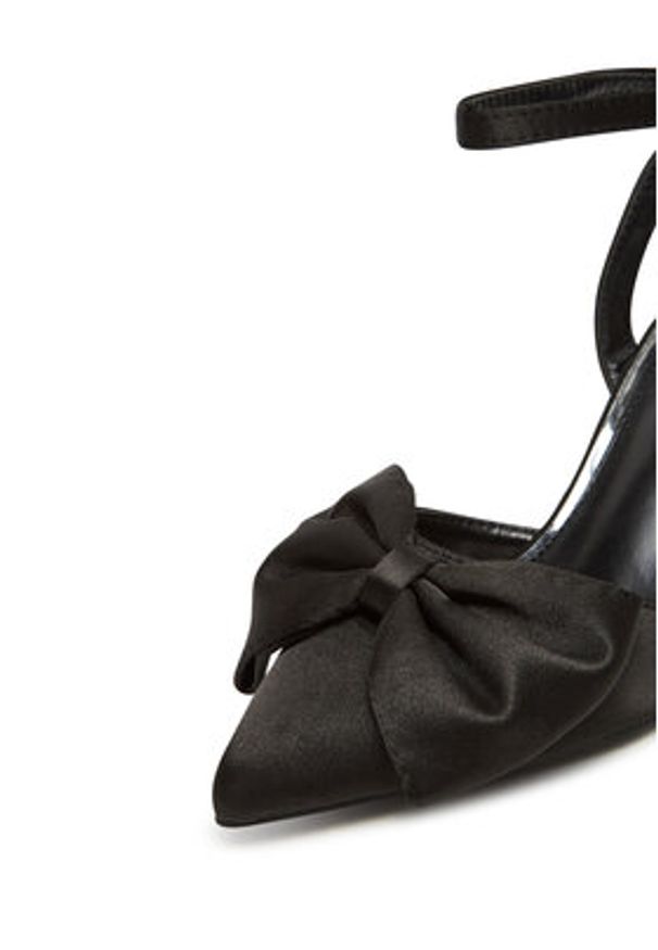 DeeZee Czółenka HTA917-2 Czarny. Kolor: czarny. Materiał: materiał