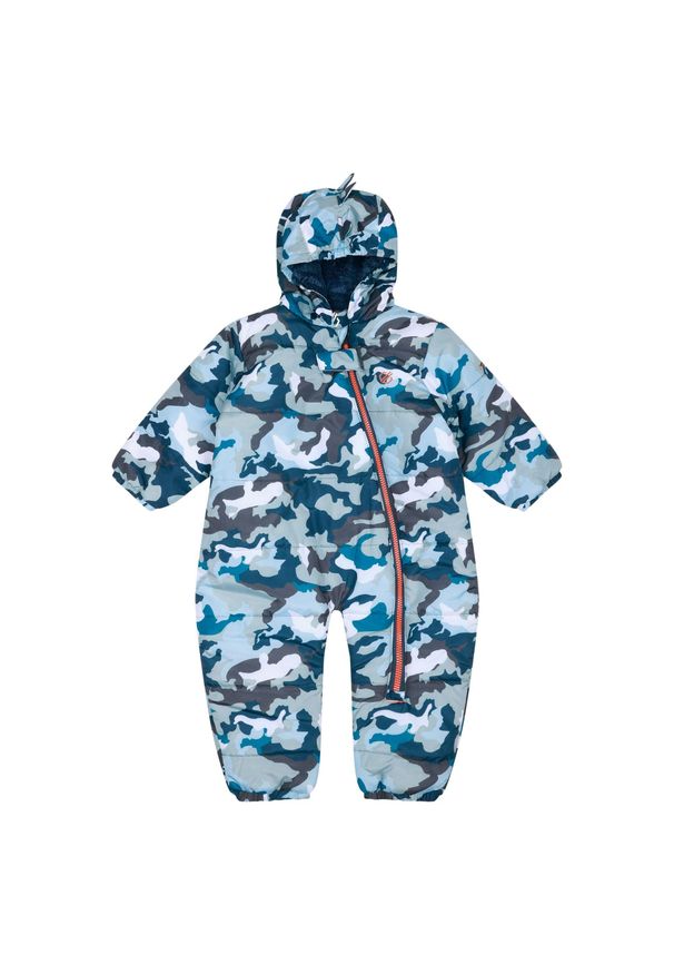 DARE 2B - Kombinezon Dziecięcy Bambino II Camo. Kolor: niebieski. Sezon: zima. Sport: narciarstwo