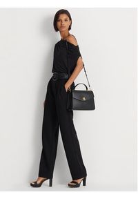 Lauren Ralph Lauren Torebka 431915781002 Czarny. Kolor: czarny. Materiał: skórzane #5