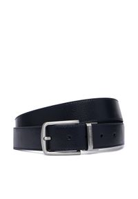 Emporio Armani Pasek EM007172 AF29130 MB084 Granatowy. Kolor: niebieski. Materiał: skóra #1