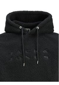 Jack & Jones Bluza Flare Teddy 12285678 Czarny Relaxed Fit. Kolor: czarny. Materiał: syntetyk #2