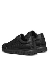 Geox Sneakersy U Spherica U46BYB 04685 C9999 Czarny. Kolor: czarny. Materiał: skóra