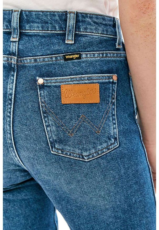 Wrangler - WRANGLER RETRO-STRAIGHT DAMSKIE SPODNIE JEANSOWE JEANSY DŻINSY YUCCA VALLEY W238TN21X 112127882. Styl: retro