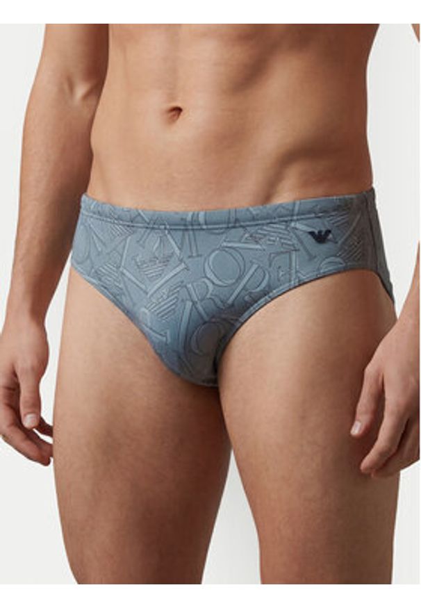 Emporio Armani Kąpielówki EM000575 AF20437 F9027 Szary. Kolor: szary. Materiał: syntetyk