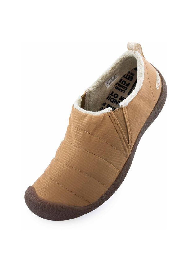 keen - KEEN Howser II damskie buty Apple Cinnamon/Safari Brown rozmiar 39.. Kolor: beżowy. Materiał: polar. Szerokość cholewki: normalna. Sport: turystyka piesza