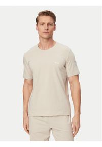 BOSS T-Shirt Mix&Match 50515312 Beżowy jasny Regular Fit. Kolor: beżowy. Materiał: bawełna #1