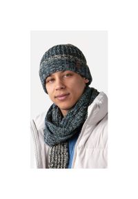 Czapka Barts Akotan. Kolor: wielokolorowy, niebieski, szary. Materiał: polar, poliester. Sezon: zima. Styl: sportowy #2