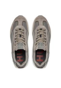 Hugo Sneakersy Kane Runn Sdme 50517260 Beżowy. Kolor: beżowy