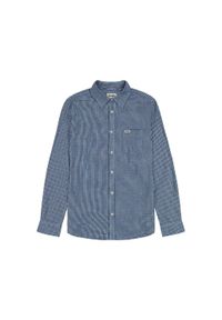 Wrangler - WRANGLER MĘSKA KOSZULA 1 PKT SHIRT WRANGLER BLUE 112357232 W5X2018059