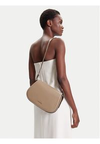 MICHAEL Michael Kors Torebka Lydia 30R5GL0M2L Beżowy. Kolor: beżowy. Materiał: skórzane #4