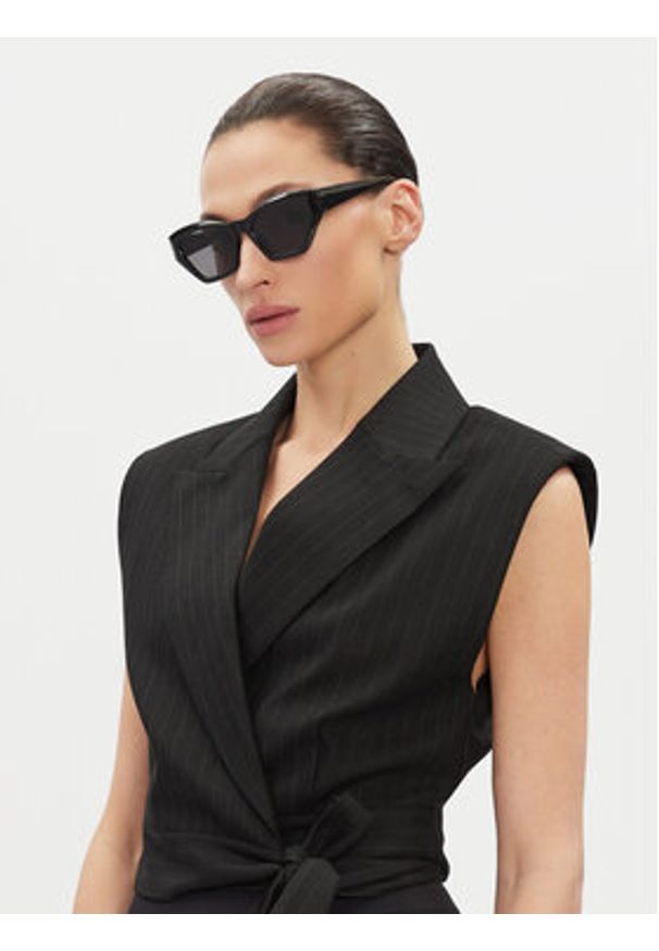 Jenny - JENNY Okulary przeciwsłoneczne 4WF-003-SS25 Czarny. Kolor: czarny