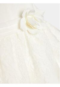 Abel & Lula Sukienka elegancka 5013 Biały Regular Fit. Kolor: biały. Materiał: syntetyk. Styl: elegancki