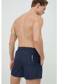 Karl Lagerfeld szorty kąpielowe kolor granatowy. Kolor: niebieski. Materiał: poliester #2