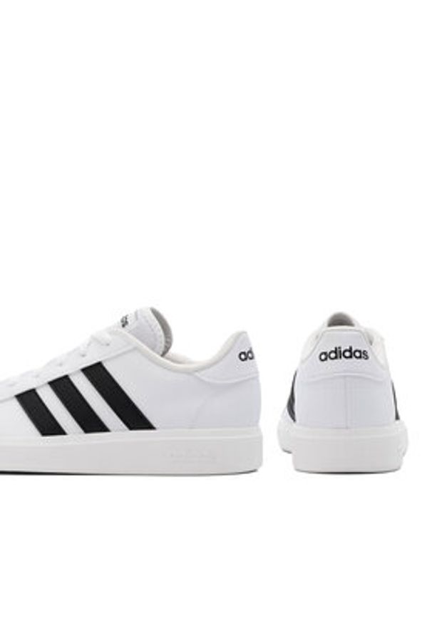 Adidas - adidas Sneakersy GRAND COURT BASE 2.0 GW9261. Biały. Kolor: biały. Materiał: syntetyk, skóra