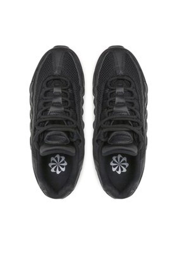 Nike Sneakersy W Air Max 95 DH8015 001 Czarny. Kolor: czarny. Materiał: skóra. Model: Nike Air Max