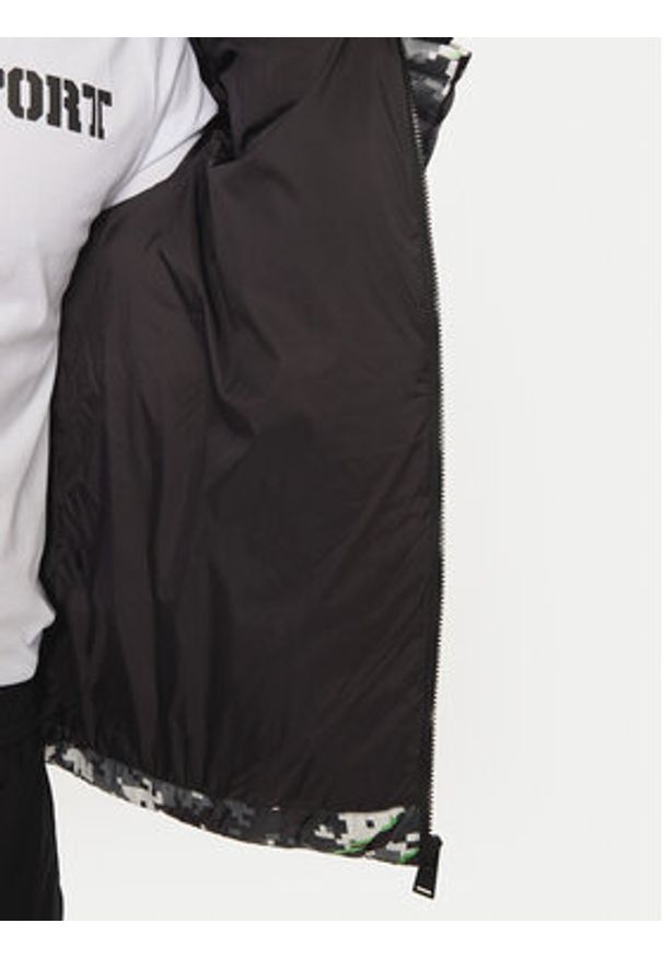 Plein Sport Kurtka zimowa AADC MRB2555 SXV005N Czarny Regular Fit. Kolor: czarny. Materiał: syntetyk. Sezon: zima. Styl: sportowy